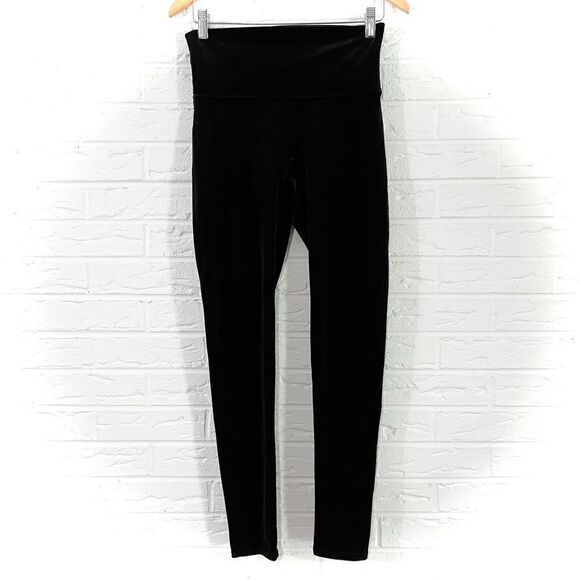 SPANX Velvet Leggings Black Size Large - Picture 3 of 9